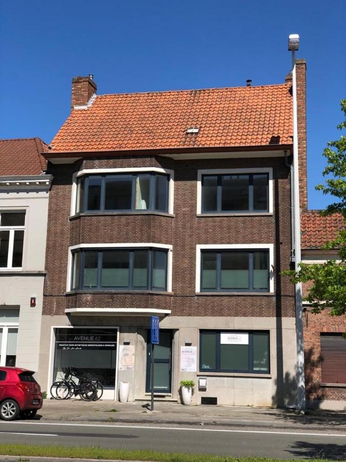 Mooie Kamer In Centrum Brugge Met Badkamer Bagian luar foto